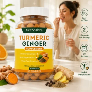 Turmeric Gummies with Ginger Root Black Pepper