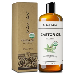 Organic Castor Oil Cold Pressed Pure